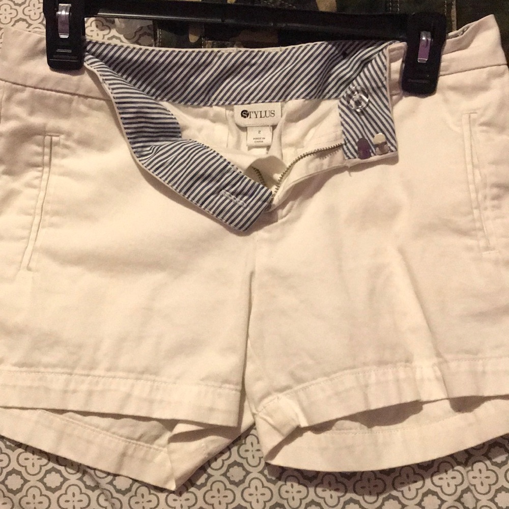 White shorts